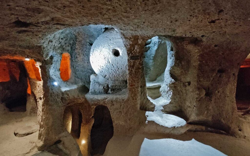 Private Cappadocia Blue Tour Map