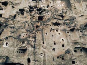 Private Cappadocia Blue Tour. Pigeon houses in Cappadocia