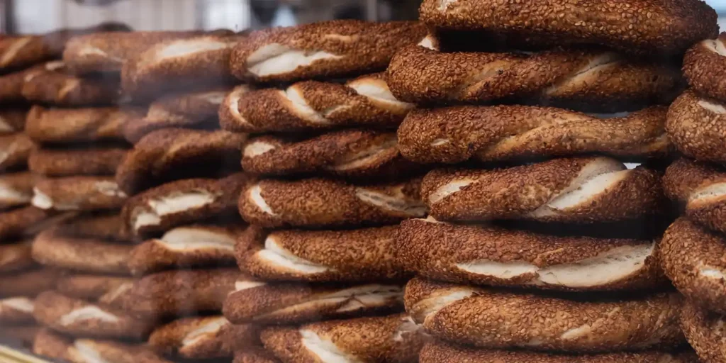 Simit is a bite of Turkish Culture